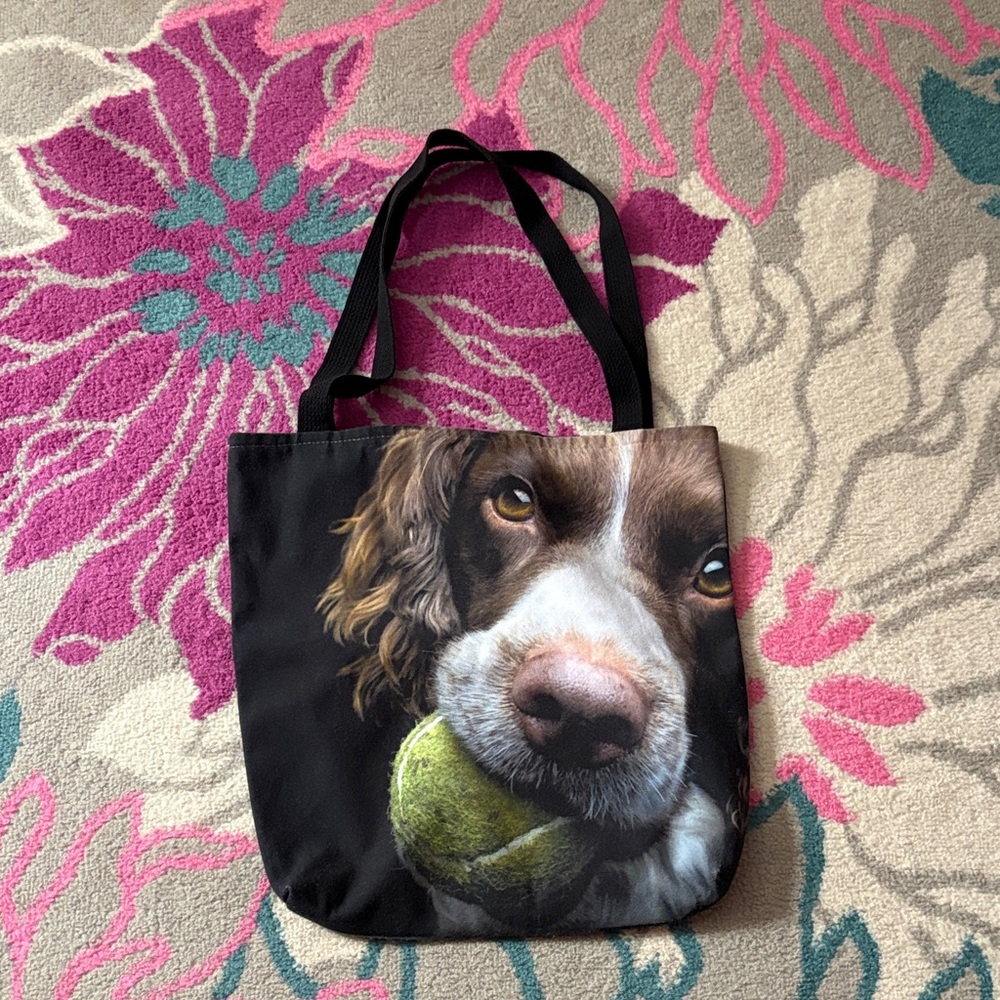 Society6 Springer Spaniel Tote Bag